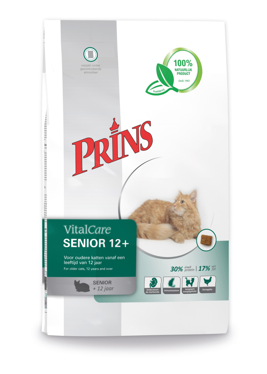 Prins kattenvoer VitalCare Senior 12+ <br>5 kg